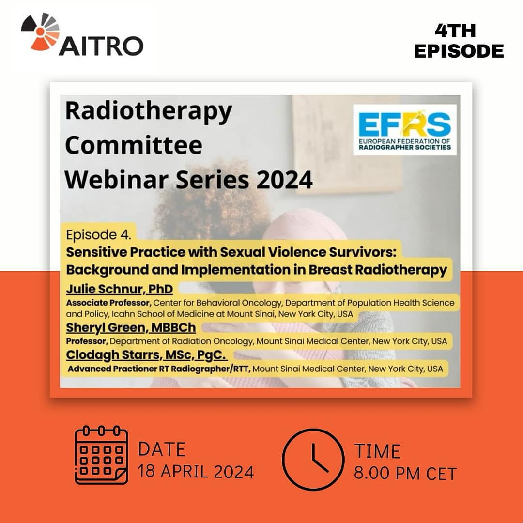 EFRS Radiotherapy Committee Webinar, Ep. 4